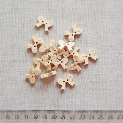 Пуговица деревянная, 18мм, PGV-003-10