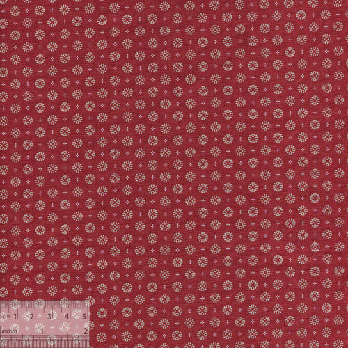 Ткань хлопок «Рамон красный», 75х50см, JL-00112