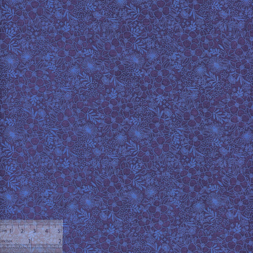 Ткань хлопок «Карина синий», 75х50см, JL-00130