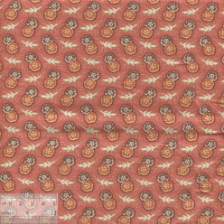 Ткань хлопок «Тамарис рыжий», 75х50см, JL-00157