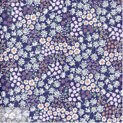 Ткань хлопок «Зонтики лиловый», 75х50см, JL-00194