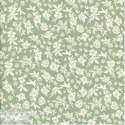 Ткань хлопок «Таити зелёный», 75х50см, JL-00200