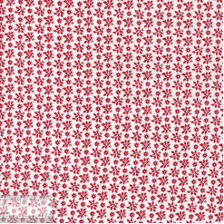 Ткань хлопок «Олеола красный», 75х50см, ML-011