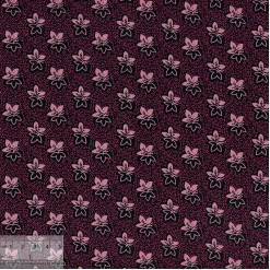 Ткань хлопок «Тиба пурпурный», 75х50см, ML-020