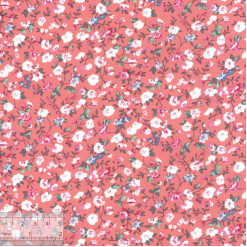 Ткань хлопок «Цветочный микс розовый кварц», 75х50см, ZT-00185