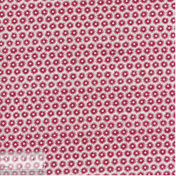 Ткань хлопок «Флориш красный», 75х50см, ZT-00206